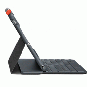 Logitech Slim Folio - безжична клавиатура, кейс и поставка за iPad 6 (2018), iPad 5 (2017) (черен) 1