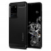 Spigen Rugged Armor Case - удароустойчив силиконов (TPU) калъф за Samsung Galaxy S20 Ultra (черен) 1