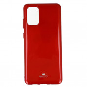 Mercury Goospery Jelly Case - силиконов (TPU) калъф за Samsung Galaxy S20 Plus (червен)