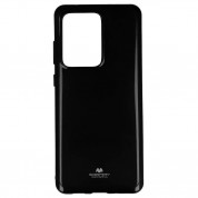 Mercury Goospery Jelly Case - силиконов (TPU) калъф за Samsung Galaxy S20 Ultra (черен)