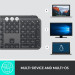 Logitech MX Keys Advanced Wireless Illuminated Keyboard - безжична клавиатура с подсветка (тъмносив)	 2