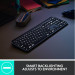 Logitech MX Keys Advanced Wireless Illuminated Keyboard - безжична клавиатура с подсветка (тъмносив)	 5
