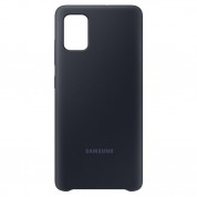 Samsung Silicone Cover EF-PA515TBEGEU - оригинален силиконов кейс за Samsung Galaxy A51 (черен) 2