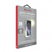 Zagg Invisible Shield Glass+ Anti-Glare - матово калено стъклено защитно покритие за дисплея на iPhone 11, iPhone XR (прозрачен)