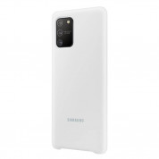 Samsung Silicone Cover Case EF-PG770TWEGEU for Samsung Galaxy S10 Lite (white)