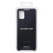 Samsung Silicone Cover EF-PA715TBEGEU for Samsung Galaxy A71 (black) 5