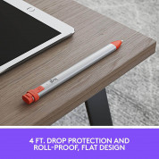 Logitech Crayon Intense Sorbet - професионална писалка за iPad (сребрист-оранжев) 6