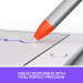 Logitech Crayon Intense Sorbet - професионална писалка за iPad (сребрист-оранжев) 6