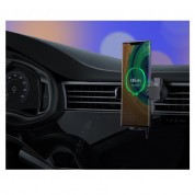 Huawei CP39S SuperCharge Wireless Car Holder Charger 27W - поставка за радиатора на кола с безжично зареждане за QI съвместими смартфони (черен) 4