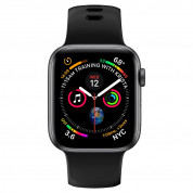 Spigen Air Fit Band - силиконова каишка за Apple Watch 38мм, 40мм, 41мм (черен) 1