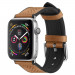 Spigen Retro Fit Band - кожена каишка за Apple Watch 42мм, 44мм, 45мм, Ultra 49мм (кафяв) 1