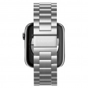 Spigen Modern Fit Band - стоманена каишка за Apple Watch 42мм, 44мм, 45мм (сребрист) 2