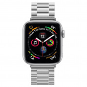 Spigen Modern Fit Band - стоманена каишка за Apple Watch 42мм, 44мм, 45мм (сребрист) 1