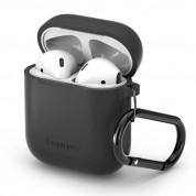 Spigen Airpods Silicone Case for Apple Airpods & Apple Airpods 2 (charcoal)
