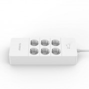 Orico 6 AC Outlets and 5 USB Charger Smart Surge Protector (white) 1