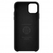 Spigen Silicone Fit Case - силиконов (TPU) калъф за iPhone 11 Pro Max (черен)  5