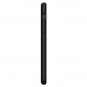 Spigen Silicone Fit Case - силиконов (TPU) калъф за iPhone 11 Pro Max (черен)  3