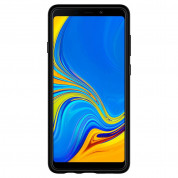 Spigen Liquid Air Case - силиконов (TPU) калъф с висока степен на защита за Samsung Galaxy A9 (2018) (черен-мат)  8
