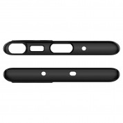 Spigen Thin Fit Case - качествен тънък матиран кейс за Samsung Galaxy Note 10 (черен) 6
