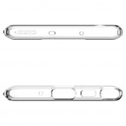 Spigen Crystal Flex Case - тънък качествен силиконов (TPU) калъф за Samsung Galaxy Note 10 (прозрачен)  6