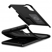 Spigen Slim Armor Case - хибриден кейс с най-висока степен на защита за Samsung Galaxy Note 10 (черен) 4