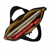 Knomo Copenhagen Ultra Lightweight Briefcase - луксозна чанта за преносими компютри до 16 инча (черен) 4
