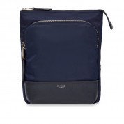 Knomo Carrington Utility X-Body - луксозна чанта с презрамка за iPad и таблети до 10 инча (тъмносин)