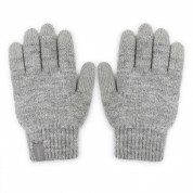 Moshi Digits Touchscreen Gloves Size S/M - качествени зимни ръкавици за тъч екрани (светлосив)