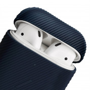 Native Union Airpods Silicone Curve Case - силиконов калъф за Apple Airpods и Apple Airpods 2 (тъмносин) 1