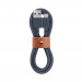 Native Union Belt Cable USB-A to USB-C - здрав плетен кабел за устройства с USB-C порт (син) (120 см) 1