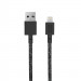 Native Union Belt Cable USB-C to Lightning - здрав плетен USB-C към Lightning кабел за Apple устройства с Lightning порт (черен) (120 см) 2