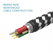 Native Union Belt Cable USB-C to Lightning - здрав плетен USB-C към Lightning кабел за Apple устройства с Lightning порт (черен) (120 см) 2