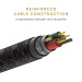 Native Union Belt Cable XL Lightning - здрав плетен кабел за устройства с Lightning порт (черен) (300 см) 4