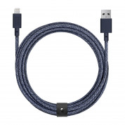 Native Union Belt Cable XL Lightning (indigo) (300 cm) 1