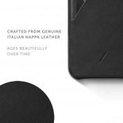 Native Union Clic Card Case - кожен (естествена кожа) кейс с джоб за кредитна карта за iPhone 11 Pro Max (черен) 3
