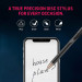 Adonit Jot Pro 4 Stylus - алуминиева професионална писалка за мобилни устройства (черен) 5