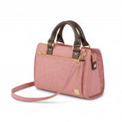 Moshi Lula Lightweight Nano Crossbody Bag - стилна и луксозна чанта с отделение за таблети до 8 инча (розов) 