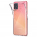 Spigen Liquid Crystal Case - тънък качествен силиконов (TPU) калъф за Samsung Galaxy A51 (прозрачен)  3