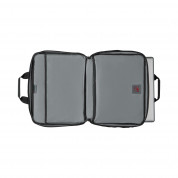 Wenger Legacy 16 Double Gusset Messenger - стилна и функционална чанта за MacBook и преносими компютри до 16 инча (черен) 4