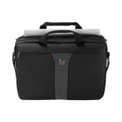 Wenger Legacy 17 Slimcase - стилна и функционална чанта за MacBook и преносими компютри до 17 инча (черен)