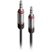 iLuv Premium Aux-In Audio Cable - качествен 3.5 мм. аудио кабел 90 см. (черен) 3