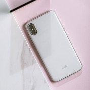 Moshi iGlaze - хибриден удароустойчив кейс за iPhone XS Max (бял) 4