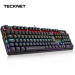 TeckNet EMK01020BD01 LED Illuminated Mechanical Gaming Keyboard (QWERTZ) - механична геймърска клавиатура с LED подсветка (за PC) 1