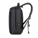 Fipilock Multifunctional Backpack 16 in. - многофункционална раница с USB-C изход за зареждане и отключване с пръстов отпечатък (черен) 3