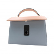 Fipilock Fingerprint Trend Lady Handbag (lightblue) 1