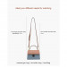Fipilock Fingerprint Trend Lady Handbag - дамска чанта с отключване с пръстов отпечатък (светлосин) 6
