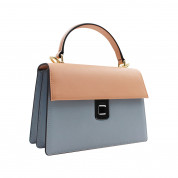 Fipilock Fingerprint Trend Lady Handbag (lightblue)