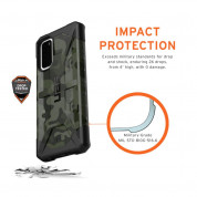 Urban Armor Gear Pathfinder Camo Case for Samsung Galaxy S20 (forest camo) 8