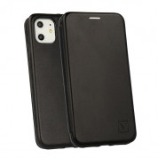 Vennus Elegance Book Case - кожен калъф, тип портфейл и поставка за Samsung Galaxy S20 Plus (черен) 1
