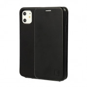 Vennus Elegance Flexi Case - вертикален кожен калъф за Samsung Galaxy S20 Plus (черен) 3